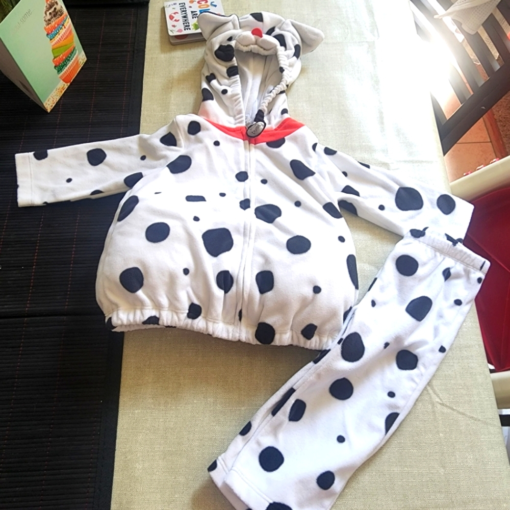 Dalmatian dog baby or toddler costume